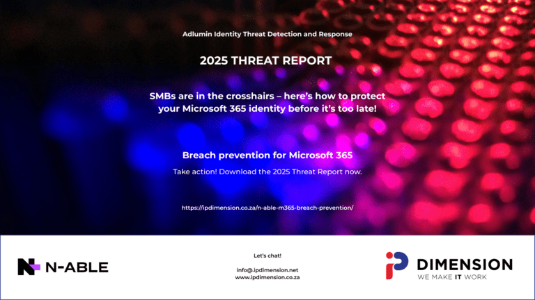 SMBs are in the crosshairs – here’s how to protect your Microsoft 365 identity before it’s too late!