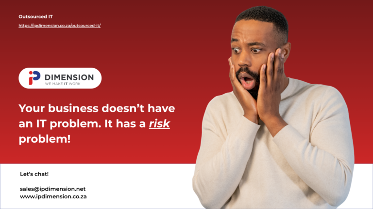 Your Business Doesn’t Have an IT Problem. It Has a Risk Problem.